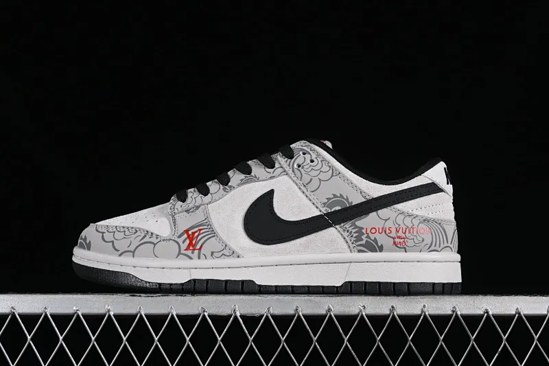 All Categories Nk SB Dunk Series Nk SB Dunk Low High-end Customized Low-top Shoes Nk SB Dunk Low Chinese Year Limited-Gray Dragon Anniversary High-end Customized Low-top Casual Shoes XP3802-330